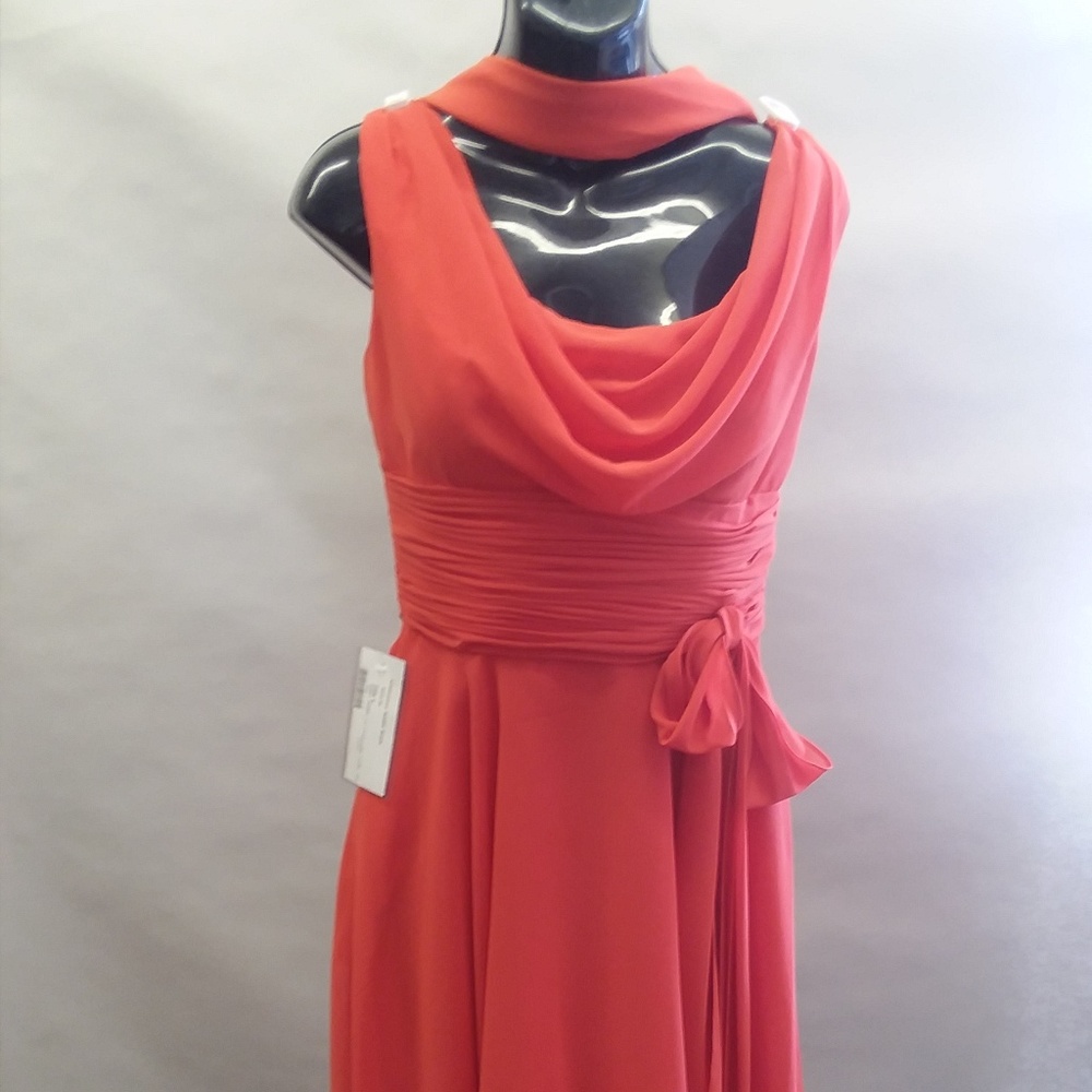Burnt Orange Milano Formals Size 8 NWT